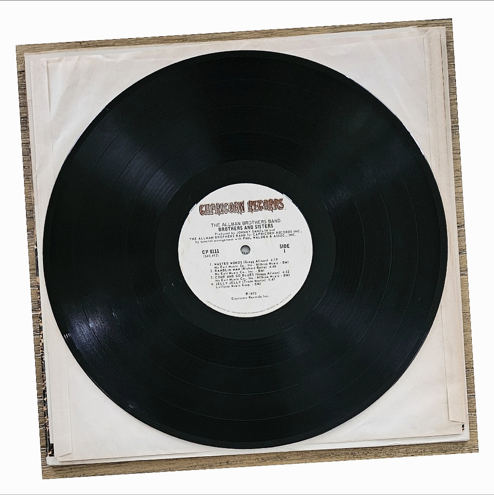 THE ALLMAN BROTHERS BAND•Brothers And Sisters•1973 US (#CP 0111) Pitman Press MP - Picture 3 of 11
